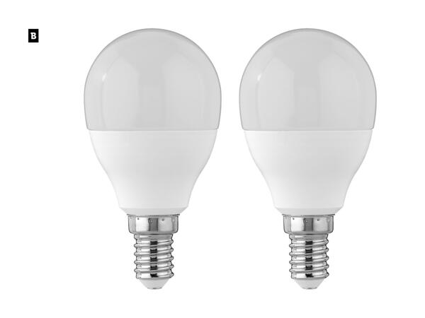 LIVARNO HOME(R) Dæmpbar LED-pære 2-pak