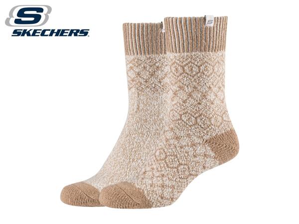 Skechers Ladies' Crew Socks - 2 Pairs