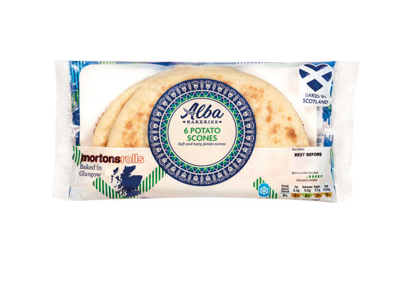 Alba Bakeries 6 Potato Scones