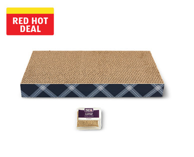 Heart to Tail Cat Scratcher with Catnip