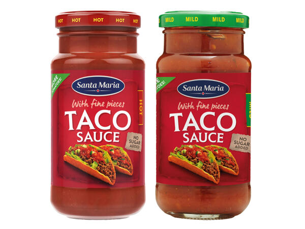 Tacosauce mild oder hot