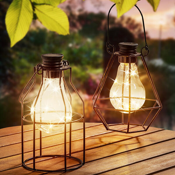 LED-Solar-Laterne
