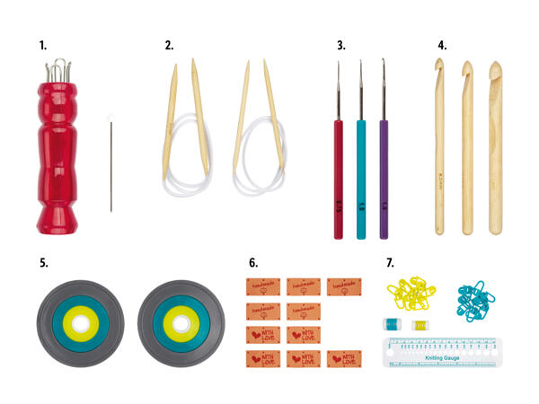 Accessoires de crochet et tricot