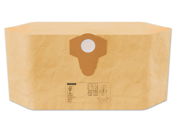 Nass-/Trockensauger Filterbeutel, 12 Stück