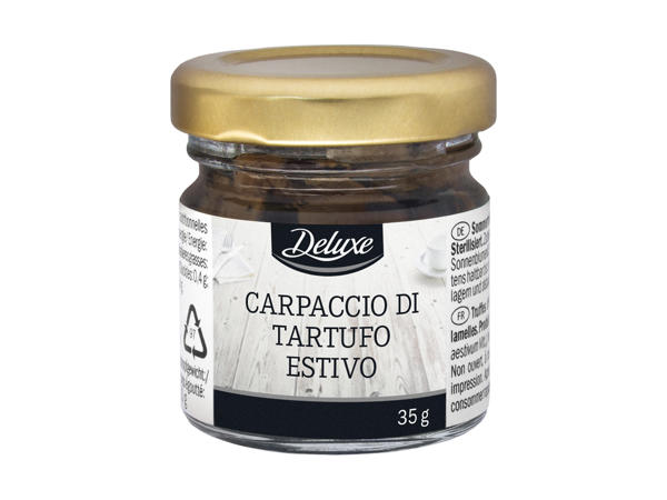 Carpaccio de truffe d'été