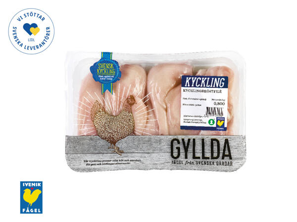 Färsk kycklingbröstfilé