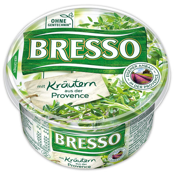 Frischkäsezubereitung