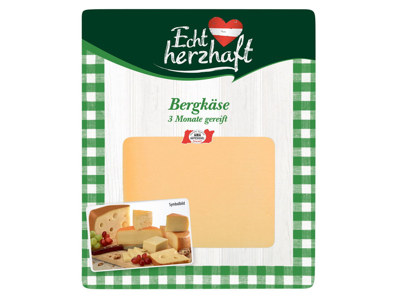 ECHT HERZHAFT Bergkäse