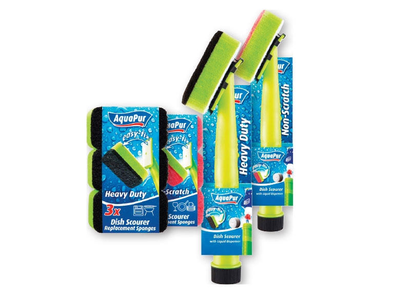 AQUAPUR(R) Heavy Duty/ Non-Scratch Dish Scourers