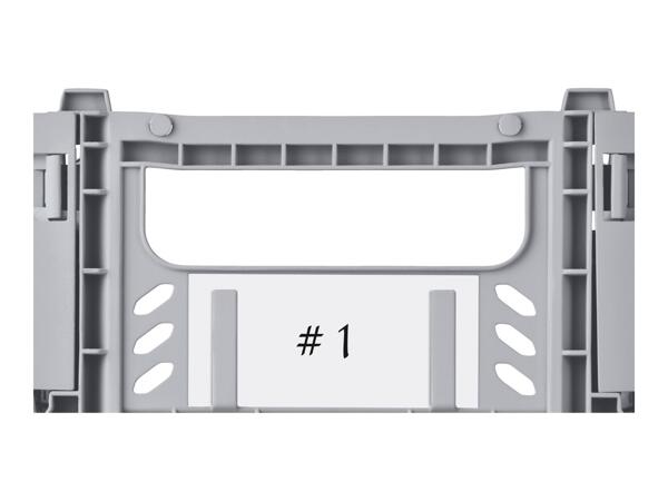 W5 14.5L Grey Collapsible Crate