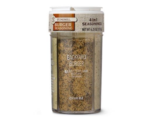 Stonemill 
 4-in-1 Seasoning Backyard BBQ or Burger