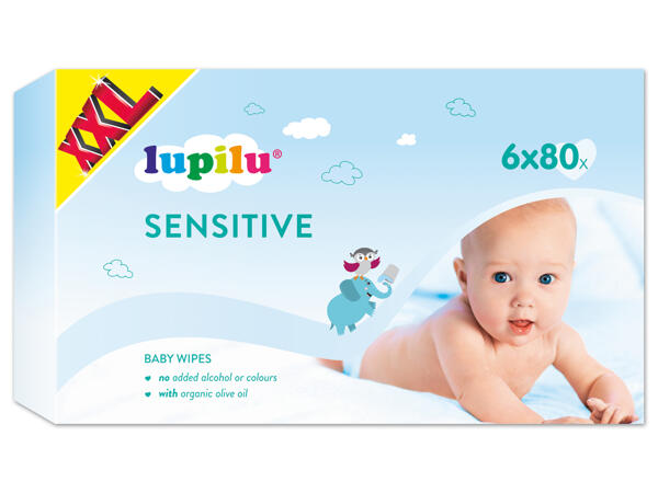 Baby Feuchttücher mit Gel-Lotion