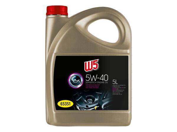 Supertech Engine Oil 5W/40