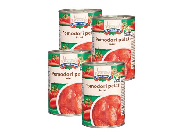 Peeled tomatoes