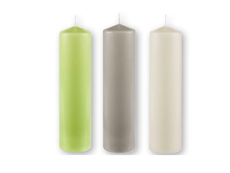 Melinera(R) Tall Pillar Candles