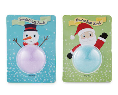 Kid's Festive Bath Bomb 150g or Bath Sponges
