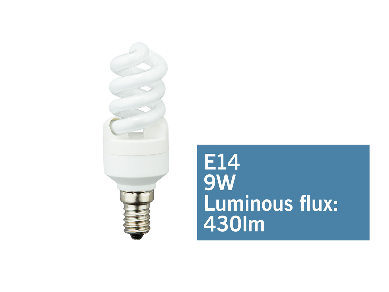 Energy-Saving Mini Spiral, Droplet or Candle Light Bulb