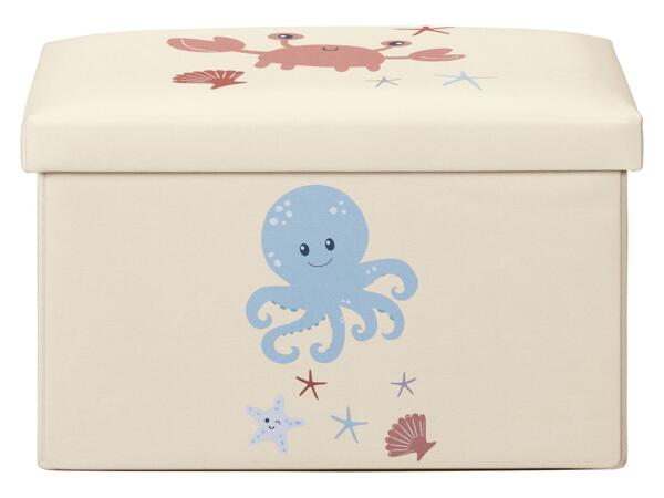 Kids' storage ottoman
