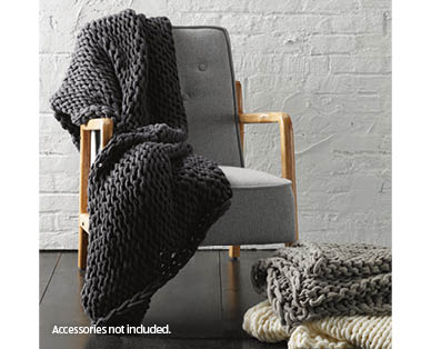 Chunky Knit Throw