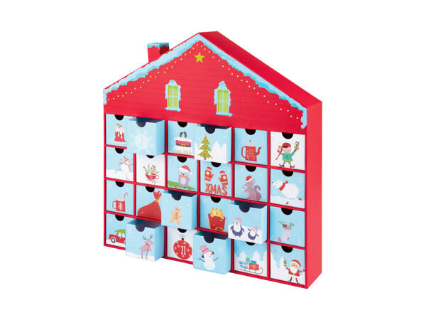 Advent Calendar with Drawers