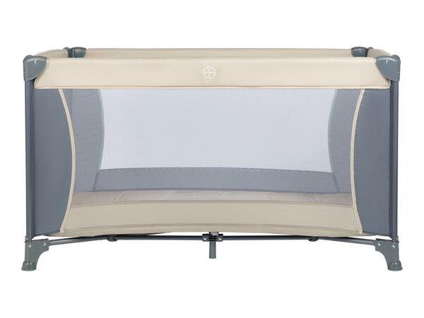 Lupilu Beige & Grey Baby Travel Cot