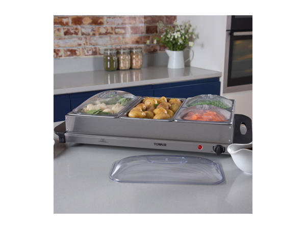 Tower 4-Section Buffet Server