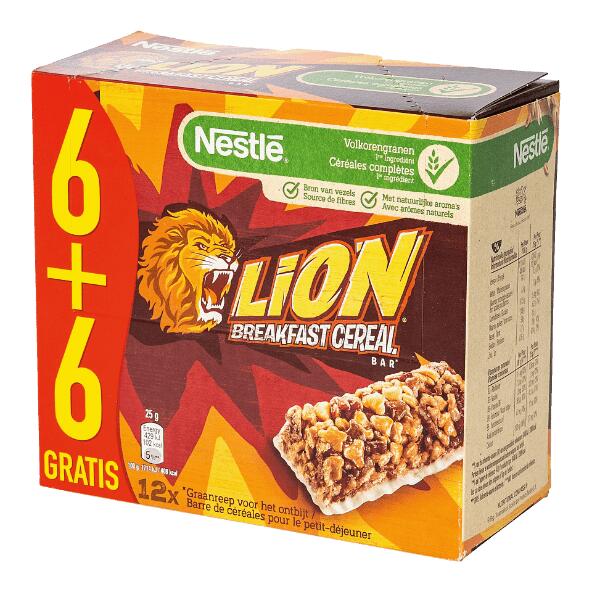 NESTLÉ LION(R) 				Getreideriegel, 12 St.
