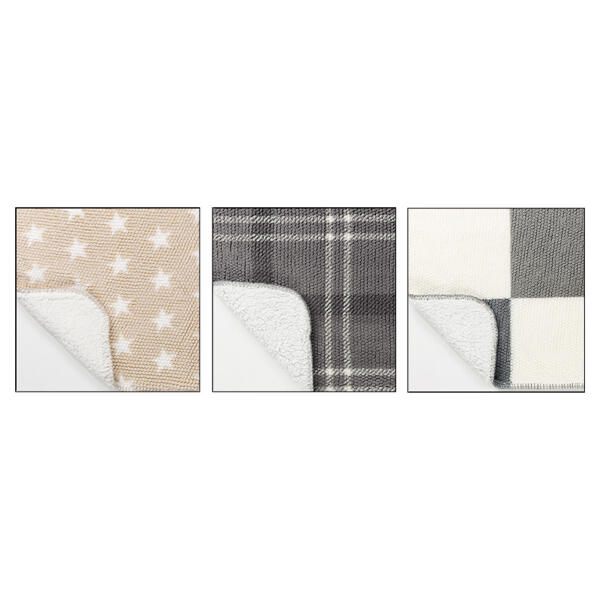 Kuscheldecke "Popcorn Sherpa"