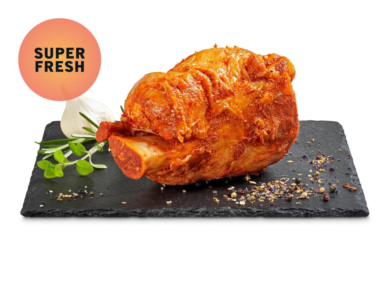 Jarret de porc à griller mariné