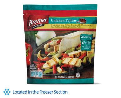 Bremer Chicken or Beef Fajitas Skillet Meal