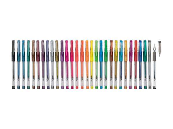 Stylos à encre gel, set de 30
