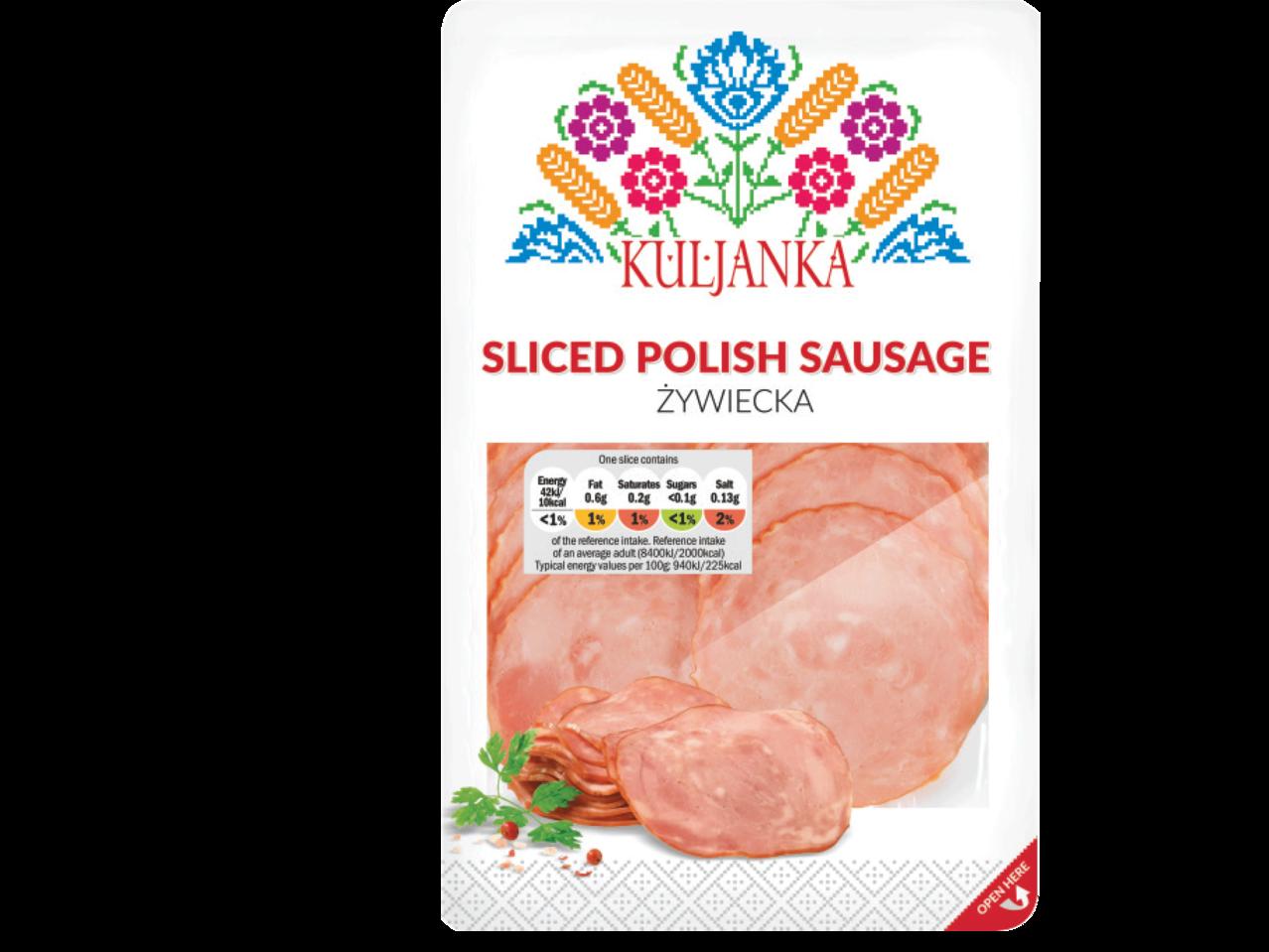 KULJANKA Sliced Polish Sausage