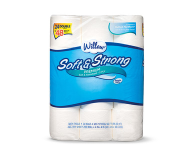 Willow 24-Double Roll Bath Tissue