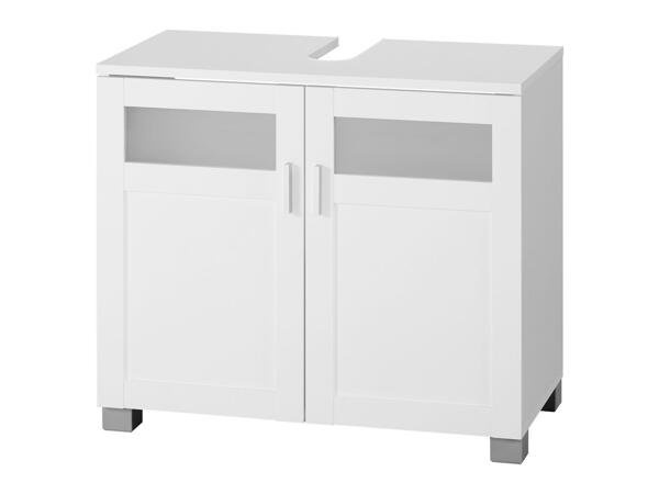 Under-sink bathroom cabinet