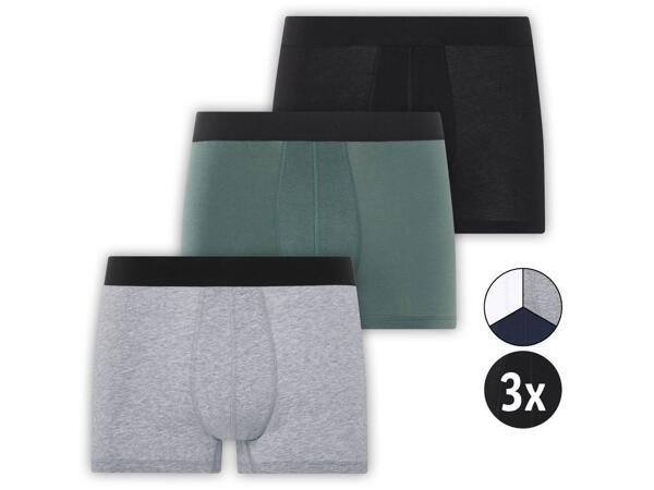 Men's boxer, 3 pieces