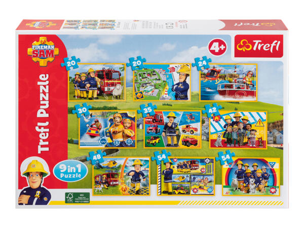 Trefl Kid's Character 9-in-1 Puzzle