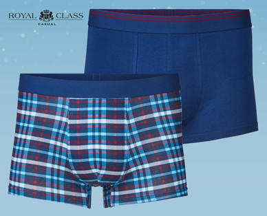 ROYAL CLASS CASUAL Herren-Retropants, Baumwolle (Bio), Doppelpkg.