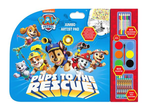 Jumbo Artist Pad - Paw Patrol