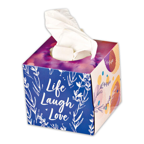 Taschentücher Würfelbox