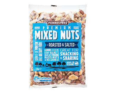 Roasted & Salted Mixed Nuts 1kg