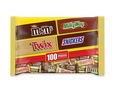 Mars Chocolate Favorites 100 Pieces
