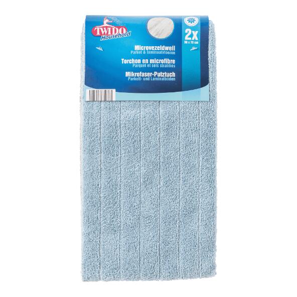 TWIDO HOUSEHOLD(R) Mikrofaser-Putztücher, 2 St.