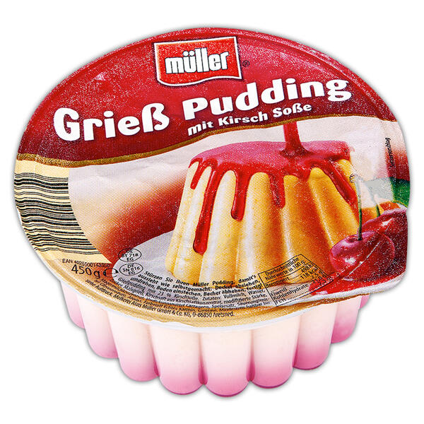 Pudding mit Soße