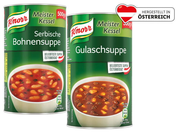 Knorr Meisterkesselsuppen