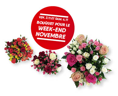 Bouquet pour le week-end