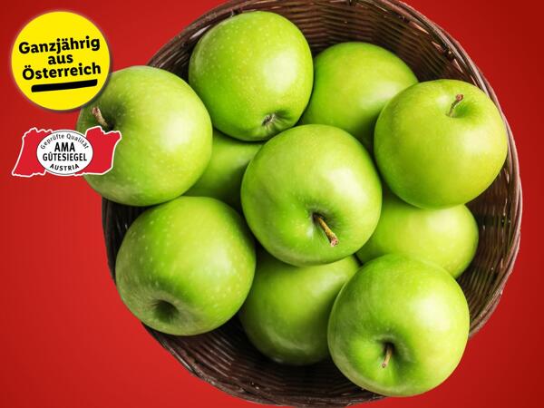 Äpfel grün aus Österreich