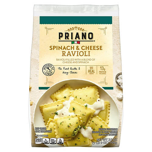 Spinach & Cheese Ravioli, 25 oz