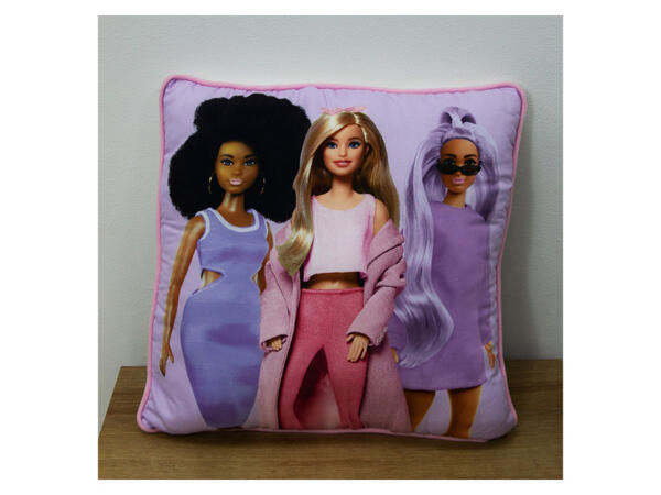 Barbie Dětská deka s polštářem, 100 x 150 cm, 35 x 35 cm