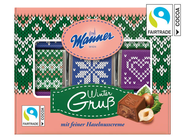 Manner Winter Gruß
