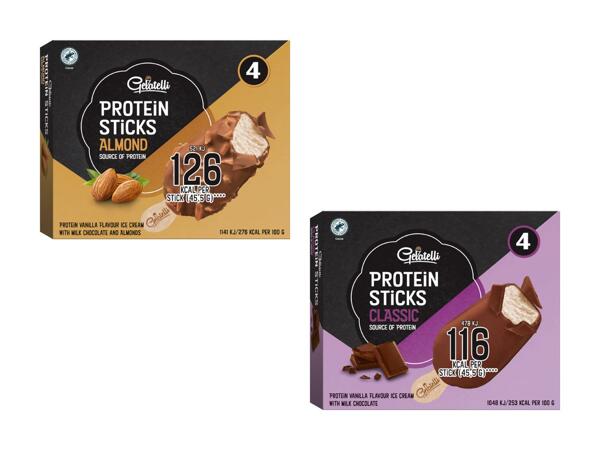 Bâtons de glace protéinés